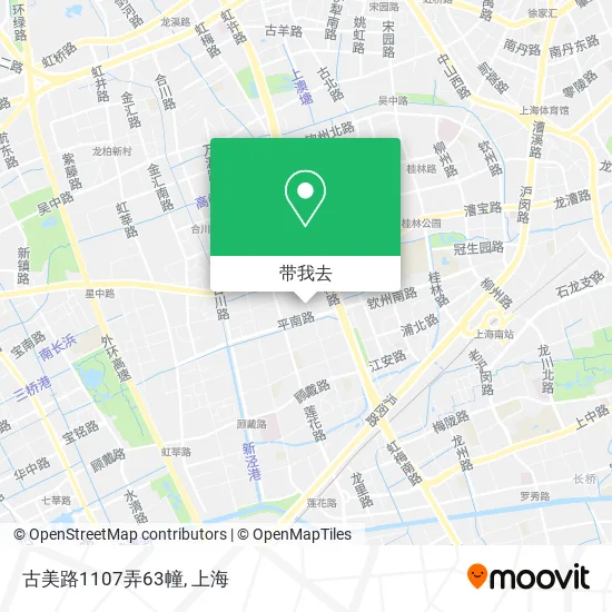 古美路1107弄63幢地图