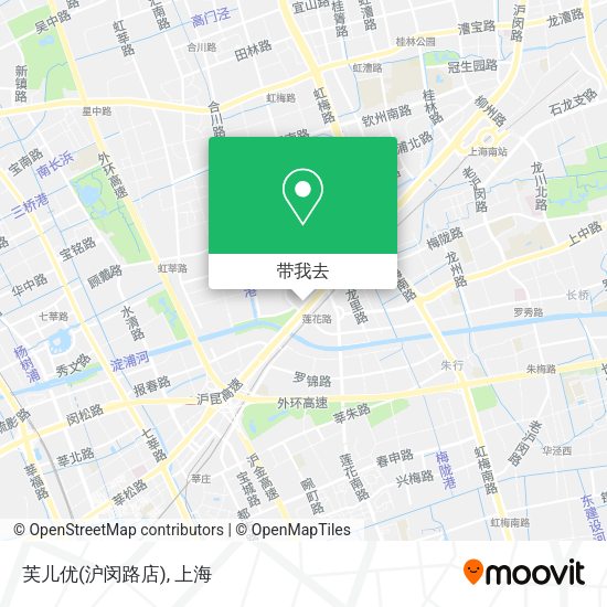 芙儿优(沪闵路店)地图