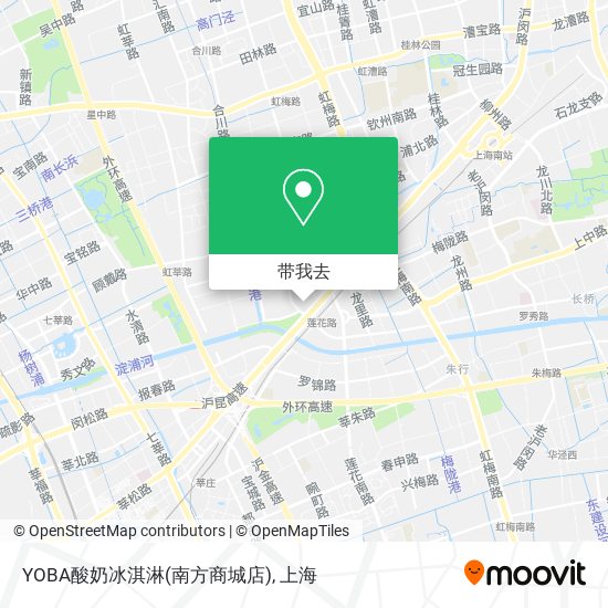 YOBA酸奶冰淇淋(南方商城店)地图