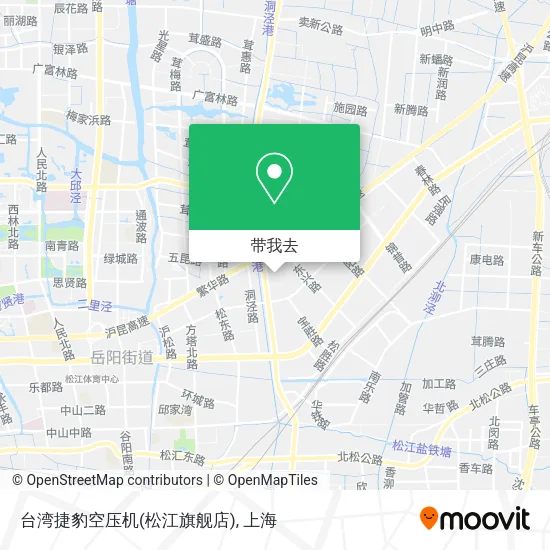 台湾捷豹空压机(松江旗舰店)地图