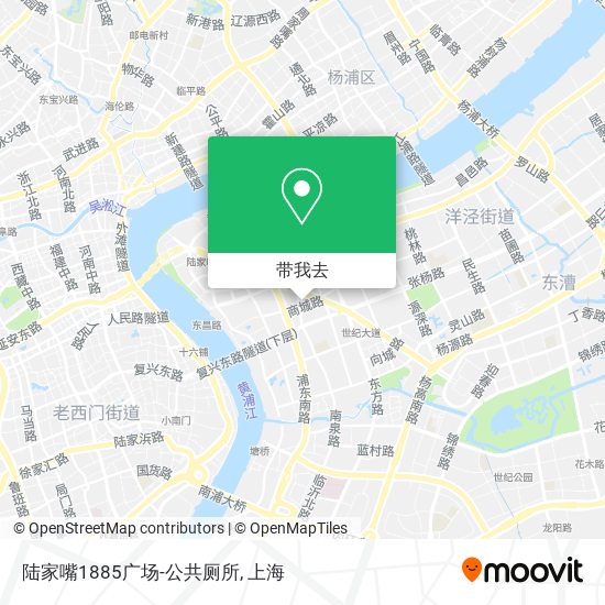 陆家嘴1885广场-公共厕所地图
