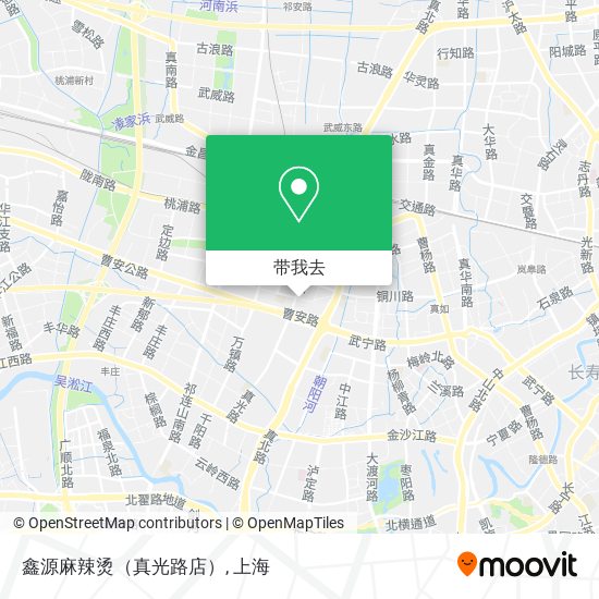 鑫源麻辣烫（真光路店）地图