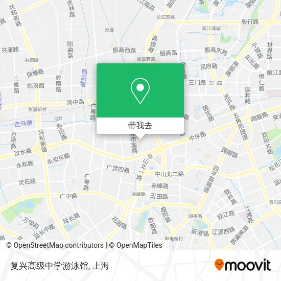 复兴高级中学游泳馆地图