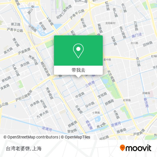 台湾老婆饼地图