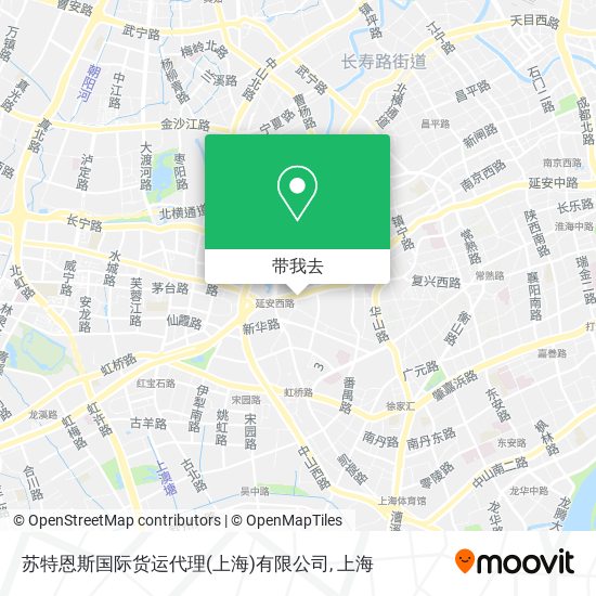苏特恩斯国际货运代理(上海)有限公司地图