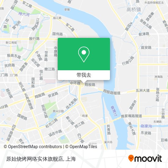 原始烧烤网络实体旗舰店地图