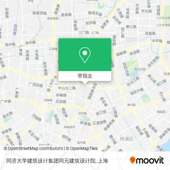 同济大学建筑设计集团同元建筑设计院地图