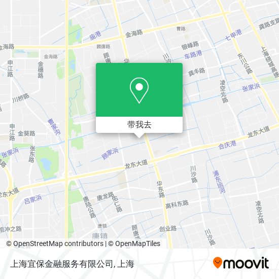 上海宜保金融服务有限公司地图
