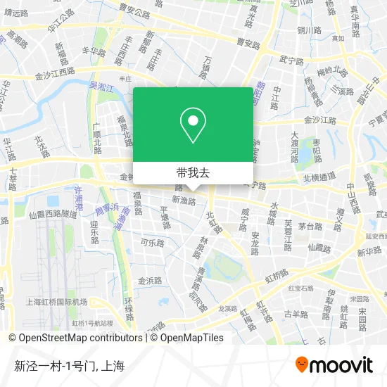新泾一村-1号门地图