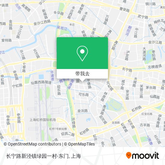 长宁路新泾镇绿园一村-东门地图