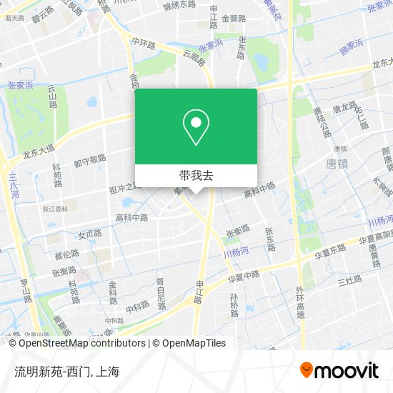 流明新苑-西门地图