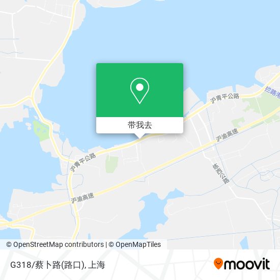 G318/蔡卜路(路口)地图