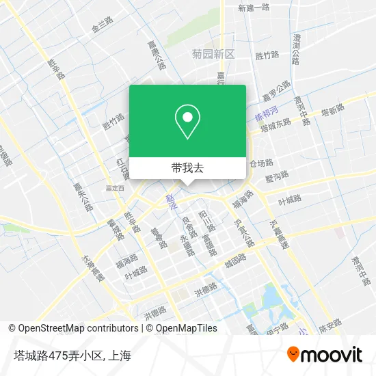 塔城路475弄小区地图