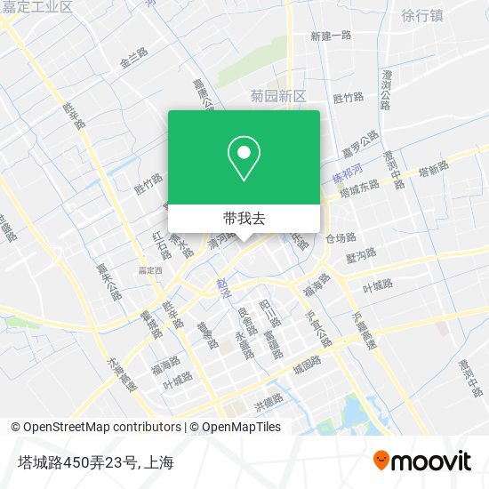 塔城路450弄23号地图