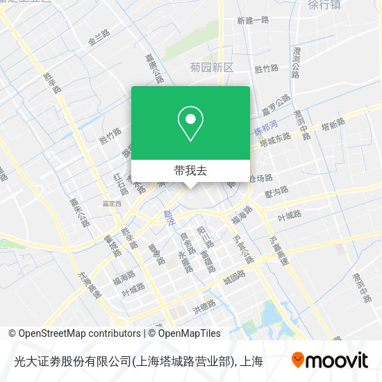 光大证劵股份有限公司(上海塔城路营业部)地图