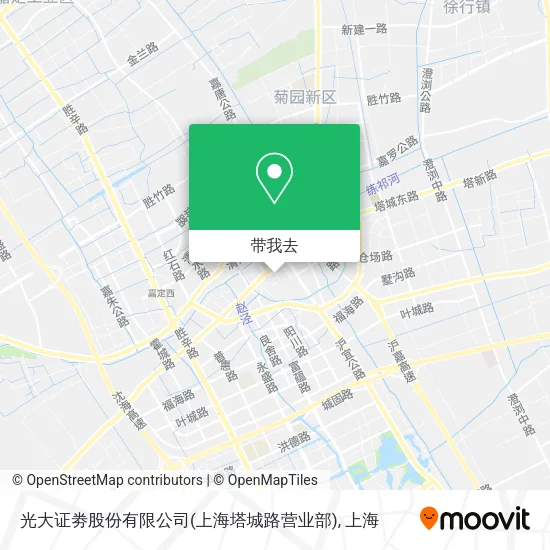 光大证劵股份有限公司(上海塔城路营业部)地图
