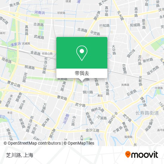 芝川路地图