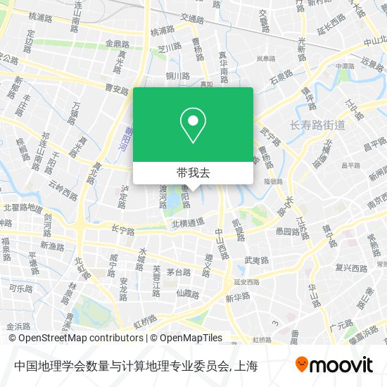 中国地理学会数量与计算地理专业委员会地图