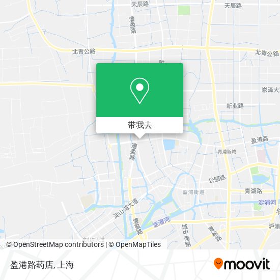 盈港路药店地图