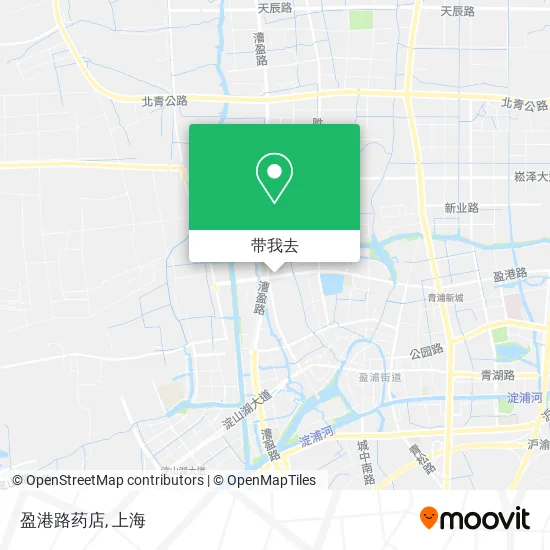 盈港路药店地图