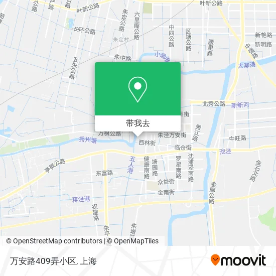 万安路409弄小区地图