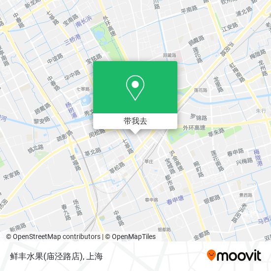 鲜丰水果(庙泾路店)地图