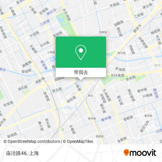庙泾路46地图