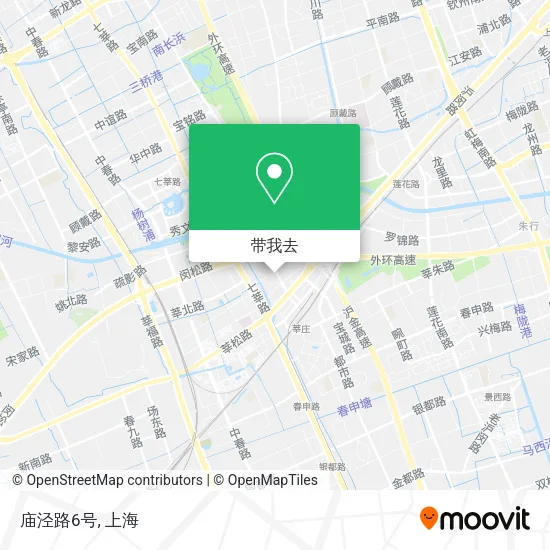 庙泾路6号地图
