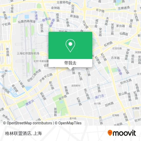 格林联盟酒店地图