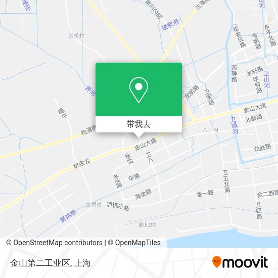 金山第二工业区地图