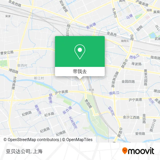 亚贝达公司地图