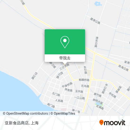 亚新食品商店地图