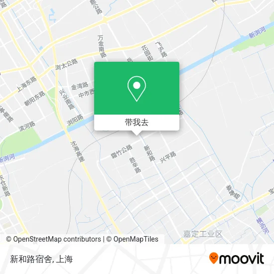 新和路宿舍地图