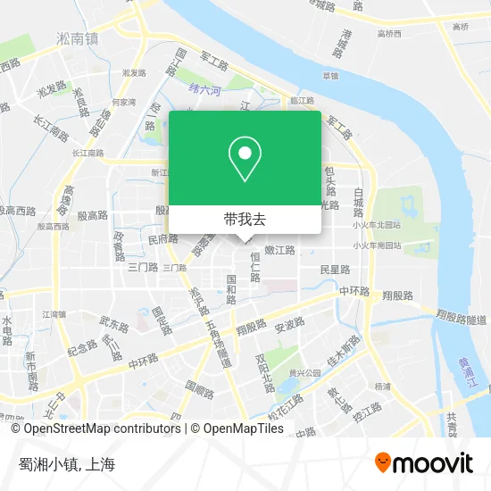 蜀湘小镇地图