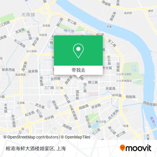 榕港海鲜大酒楼婚宴区地图