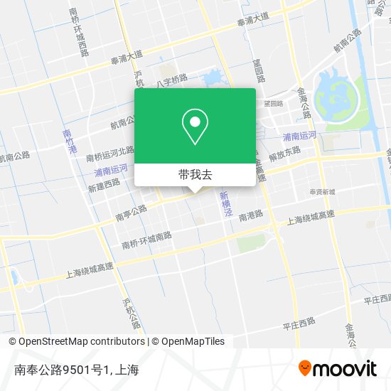 南奉公路9501号1地图