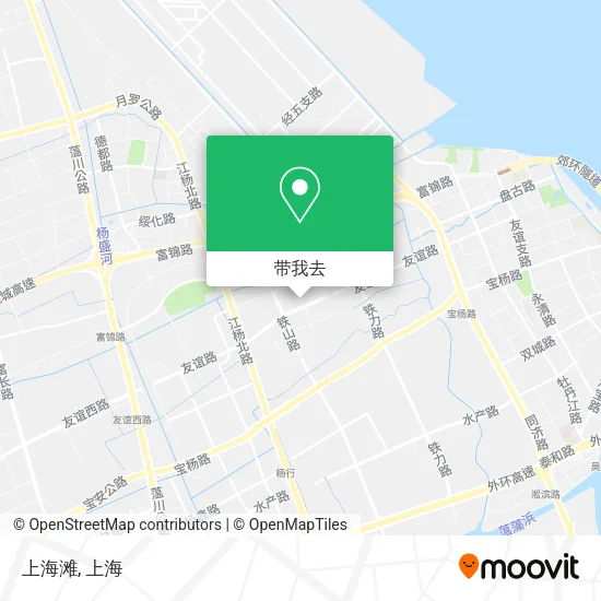 上海滩地图