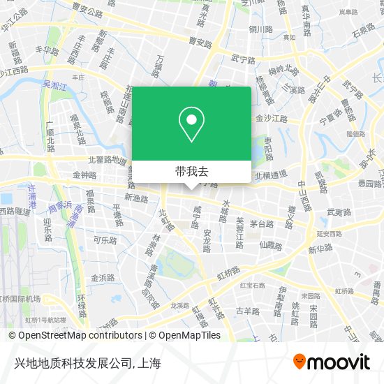 兴地地质科技发展公司地图