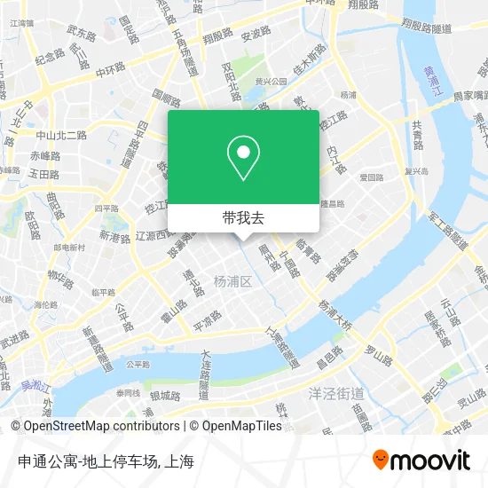 申通公寓-地上停车场地图
