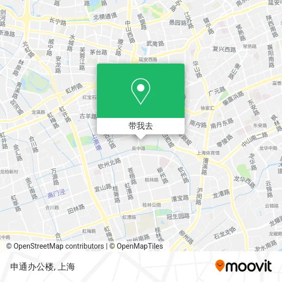 申通办公楼地图