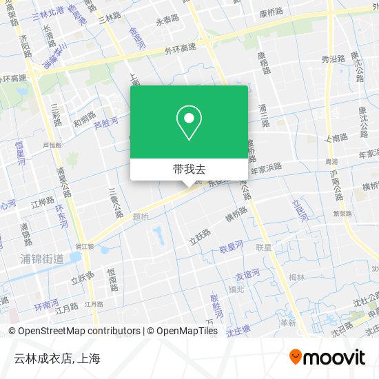 云林成衣店地图