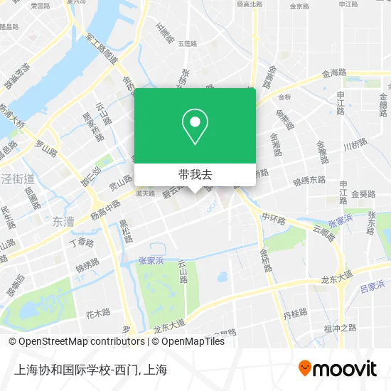 上海协和国际学校-西门地图