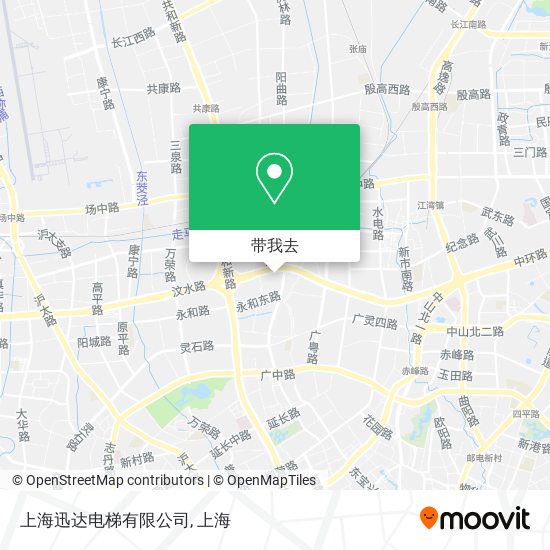 上海迅达电梯有限公司地图