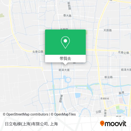 日立电梯(上海)有限公司地图