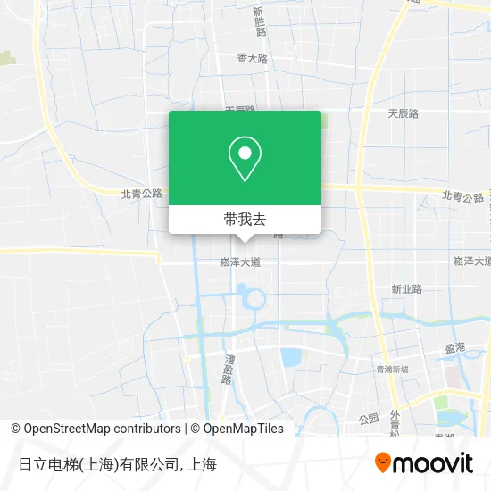 日立电梯(上海)有限公司地图