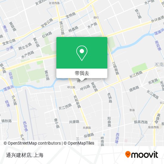 通兴建材店地图