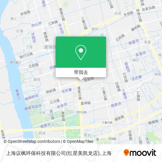 上海议枫环保科技有限公司(红星美凯龙店)地图