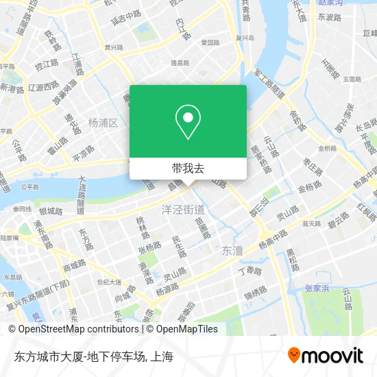 东方城市大厦-地下停车场地图