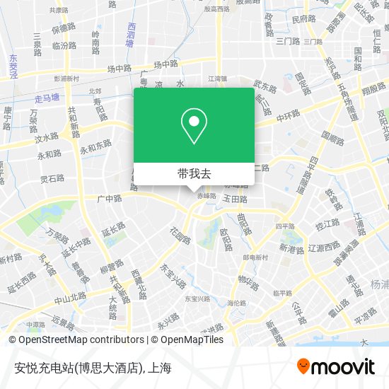 安悦充电站(博思大酒店)地图