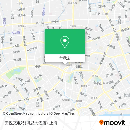 安悦充电站(博思大酒店)地图